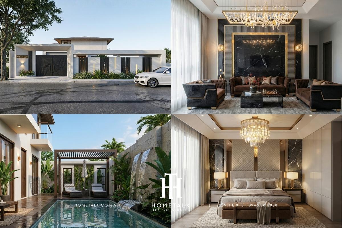 thiet ke kien truc va noi that biet thu dawnlight villa binh tan