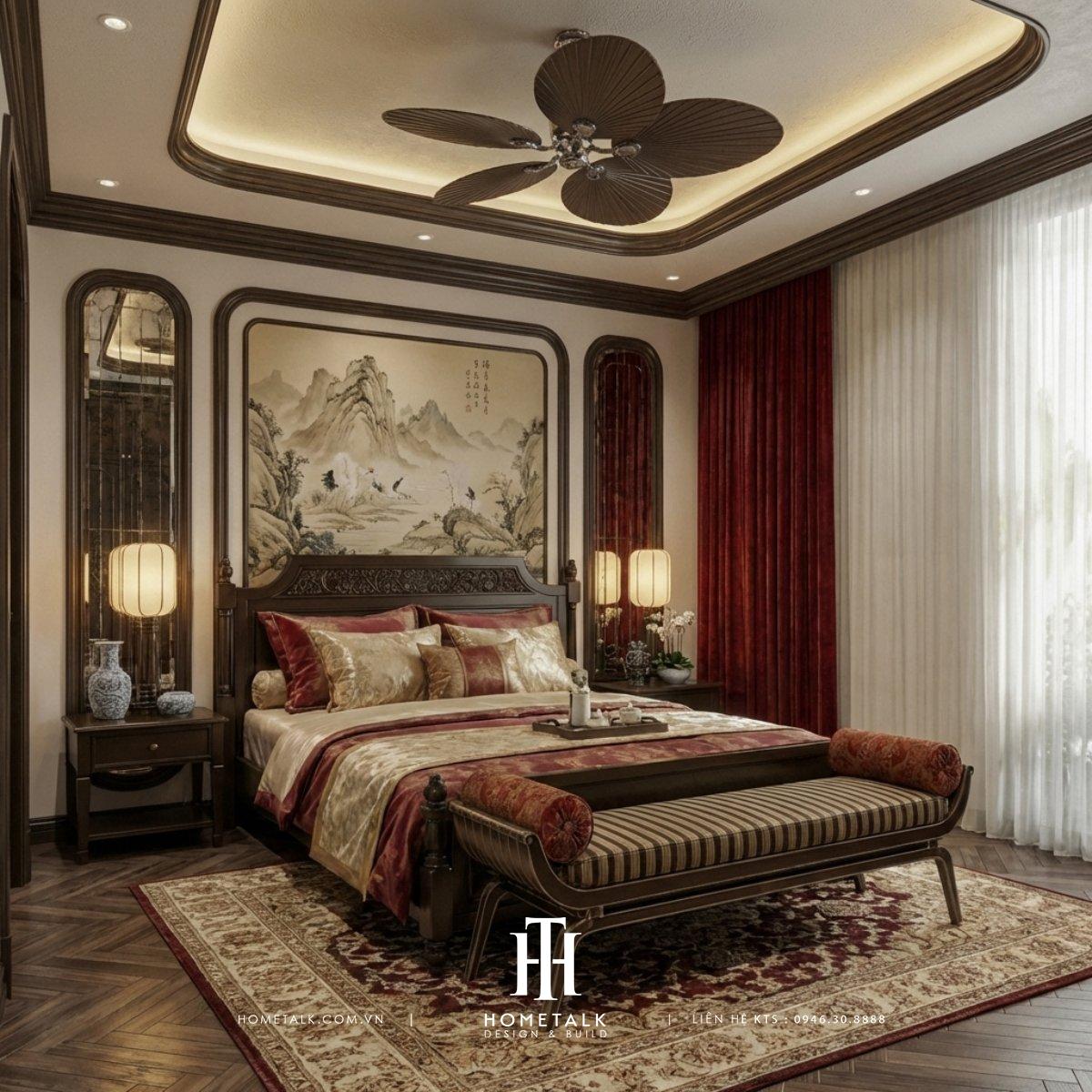 thiet ke noi that biet thu destiny indochine villa 3