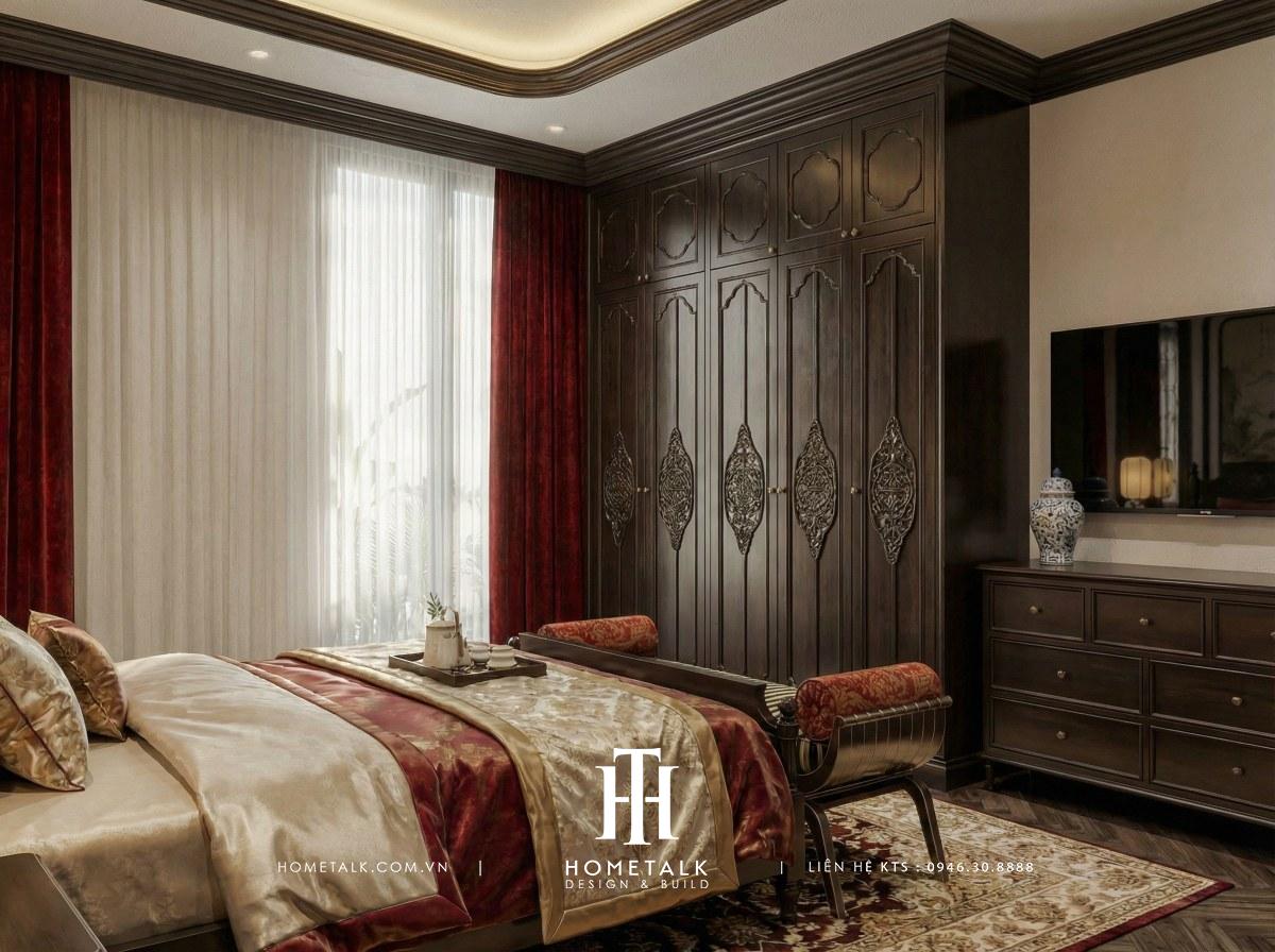 thiet ke noi that biet thu destiny indochine villa 4