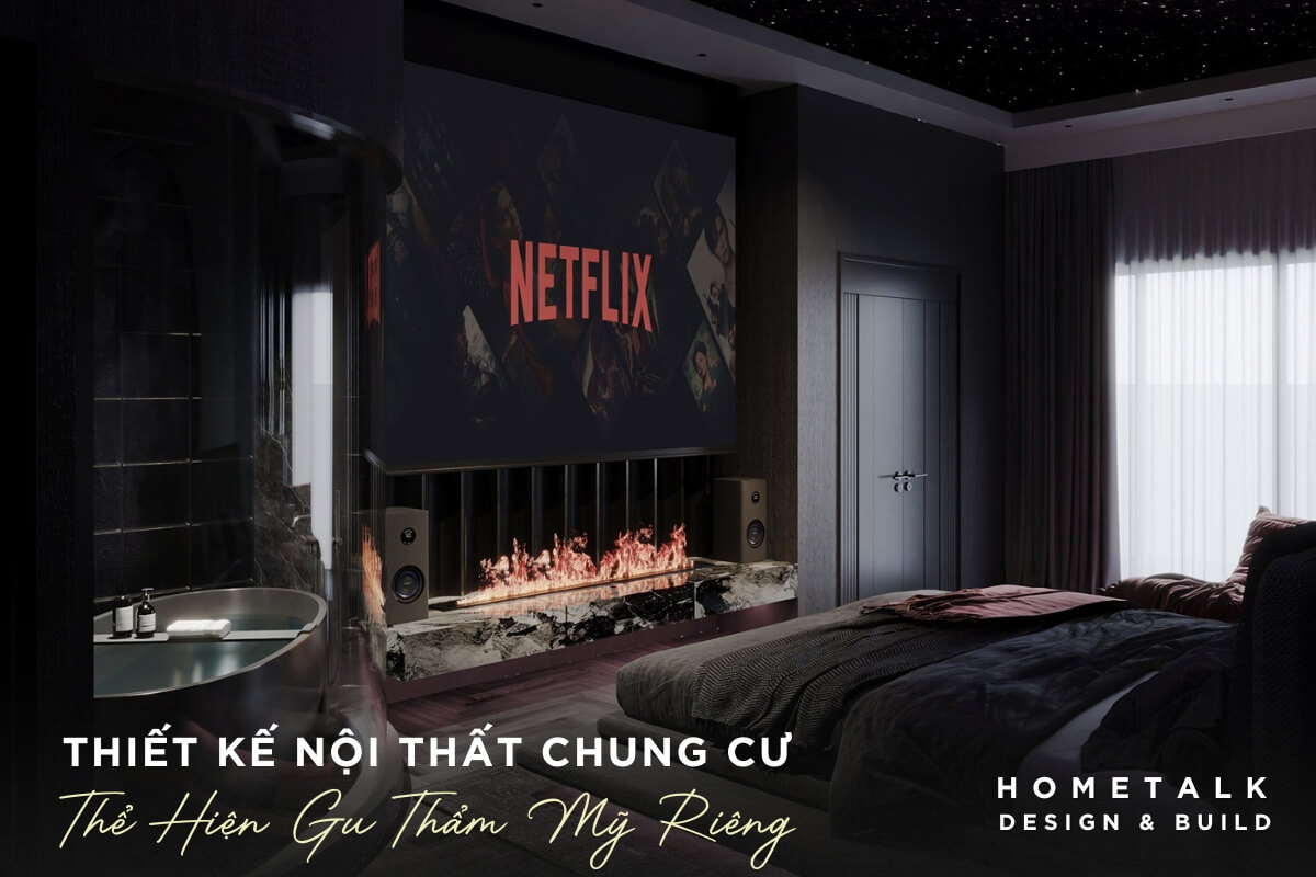 Thiết kế nội thất chung cư Bình Thạnh trở nên cuốn hút với màu sắc hài hòa, mang đậm nét riêng cá nhân do đội ngũ kiến trúc sư Hometalk thực hiện thiet ke noi that chung cu binh thanh tro nen cuon hut voi mau sac hai hoa mang dam net rieng ca nhan do doi ngu kien truc su hometalk thuc hien