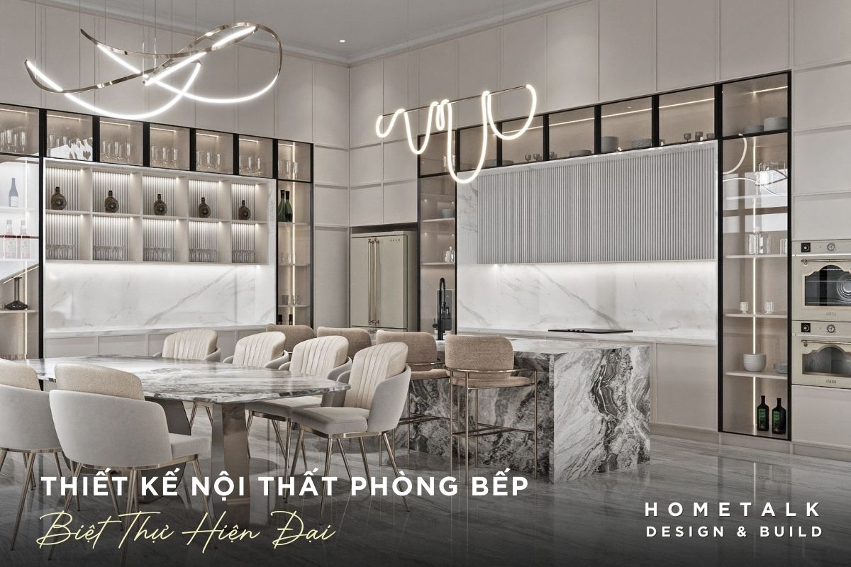 thiet ke noi that phong bep biet thu hien dai op da tu nhien cho dao bep tang su sang trong