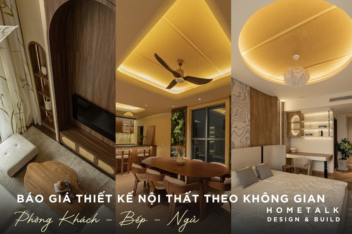 Thiet ke noi that phong khach, phong bep, phong ngu nha pho Binh Tan