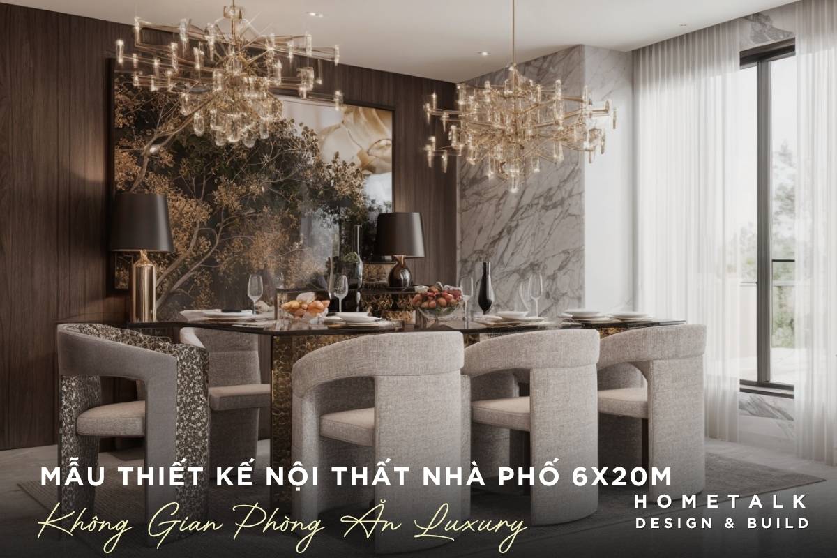 thiet ke phong an nha pho quan 8 noi bat voi ban da toi mau ghe boc vai sang trong