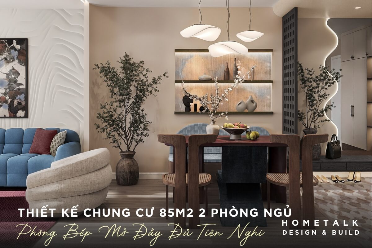 Thiết kế phòng bếp mở đầy đủ tiện nghi với thiết kế có bếp đảo cho căn hộ chung cư 85m2 2 phòng ngủ ở Bình Thạnh thiet ke phong bep mo day du tien nghi voi thiet ke co bep dao cho can ho chung cu 85m2 2 phong ngu o binh thanh