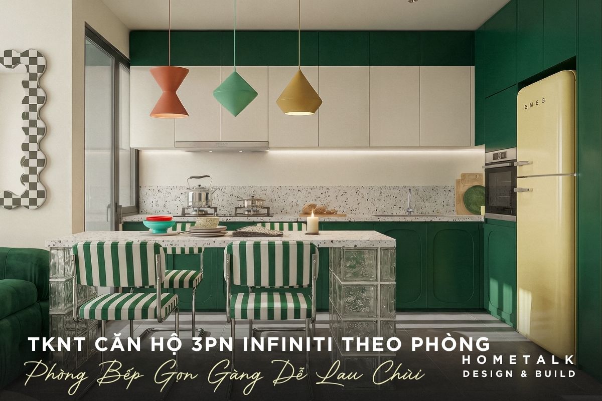 Thiết kế phòng bếp sử dụng gỗ MDF chống ẩm phủ Melamine dễ lau chùi, thẩm mỹ thiet ke phong bep su dung go mdf chong am phu melamine de lau chui tham my