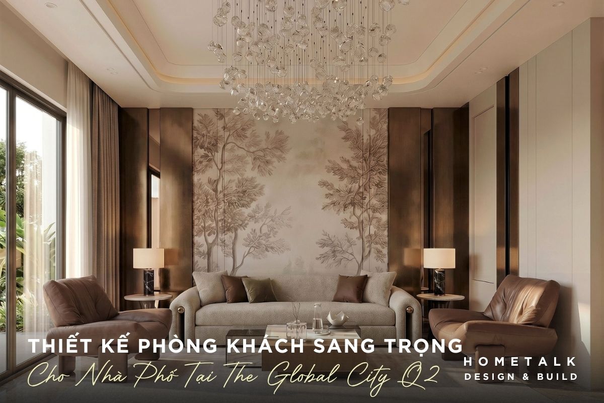 Thiết kế phòng khách nhà phố sang trọng, đẹp mắt, thể hiện cá tính của chủ nhân thiet ke phong khach nha pho sang trong dep mat the hien ca tinh cua chu nhan