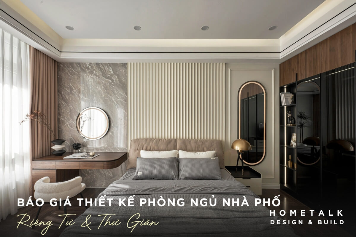Thiet ke phong ngu cho nha pho quan 9 mang lai khong gian rieng tu va binh yen