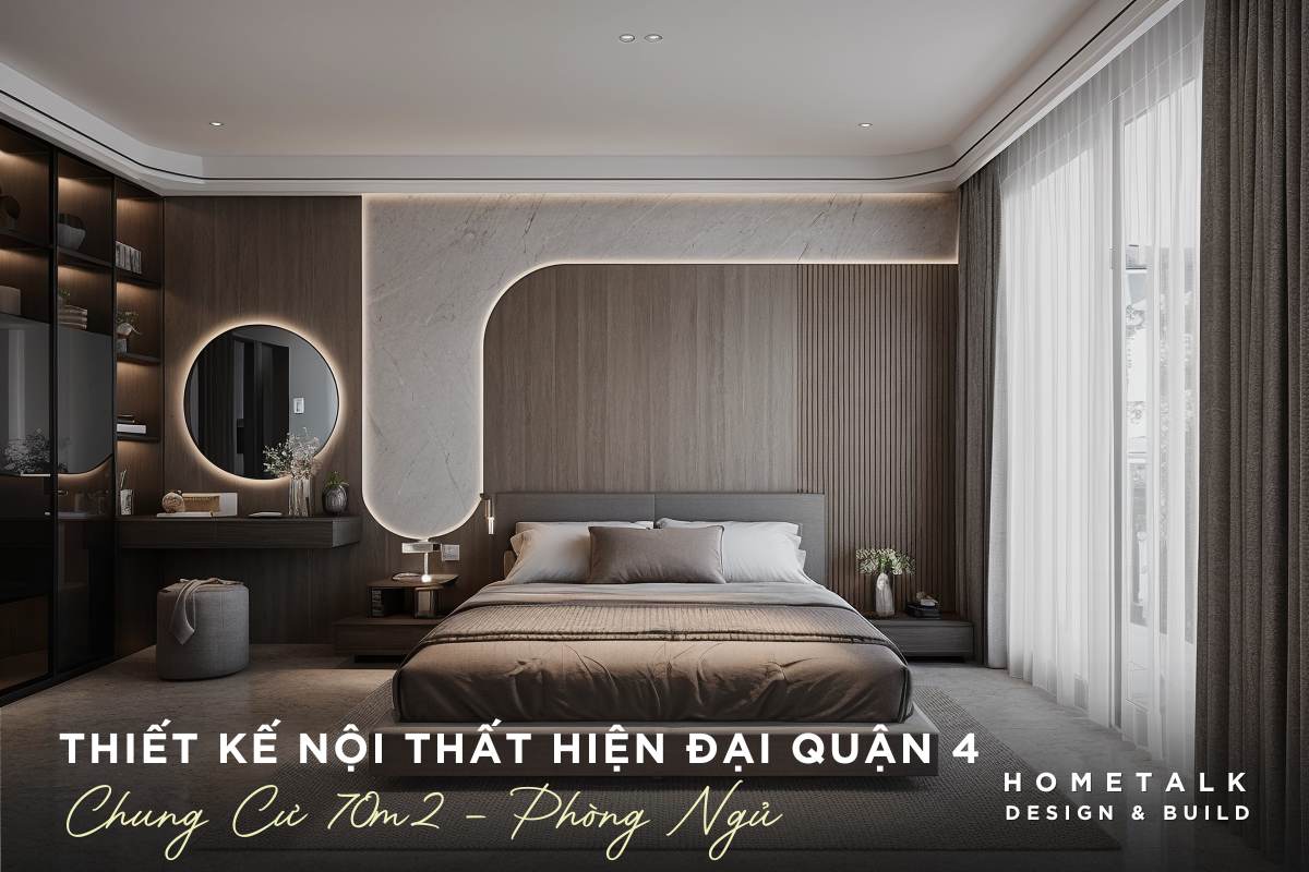 thiet ke phong ngu chung cu 70m2 hien dai voi gam mau trung tinh tao cam giac thu thai toi da