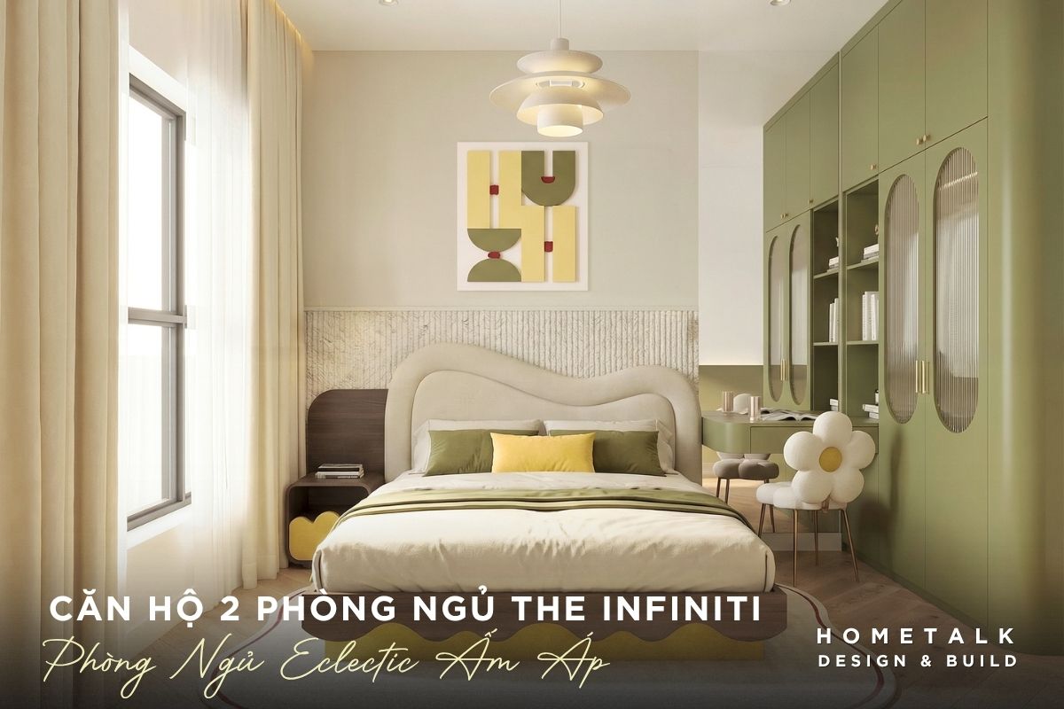 Thiết kế phòng ngủ Eclectic ấm áp với màu xanh, vàng nhạt làm điểm nhấn thiet ke phong ngu eclectic am ap voi mau xanh vang nhat lam diem nhan