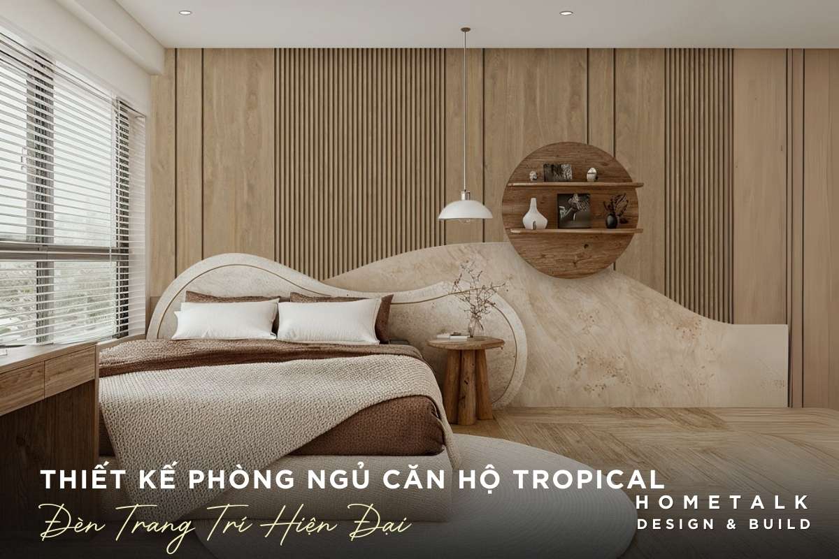 Thiết kế phòng ngủ master căn hộ quận 9 Tropical với đèn âm trần điều khiển thông minh thiet ke phong ngu master can ho quan 9 tropical voi den am tran dieu khien thong minh