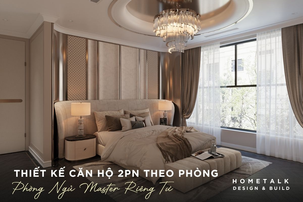 thiet ke phong ngu master rieng tu, tien nghi cho chu nhan can ho the infiniti