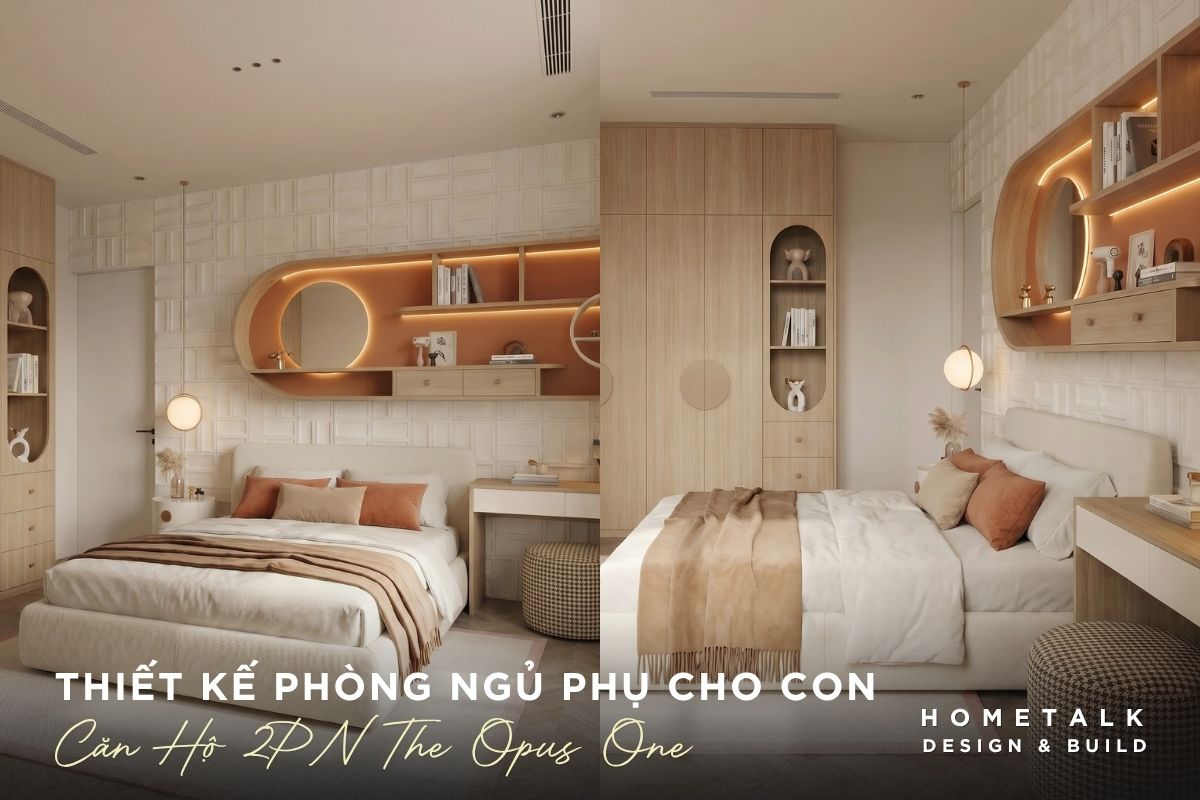 Thiết kế phòng ngủ phụ làm phòng em bé hoặc phòng làm việc thiet ke phong ngu phu lam phong em be hoac phong lam viec