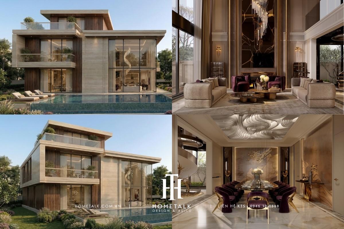 biet thu modern luxury midnight villa 300m2