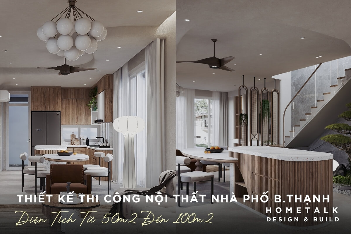 thiet ke thi cong noi that nha pho binh thanh dien tich tu 50m2 den 100m2 giup tao diem nhan tiet kiem khong gian