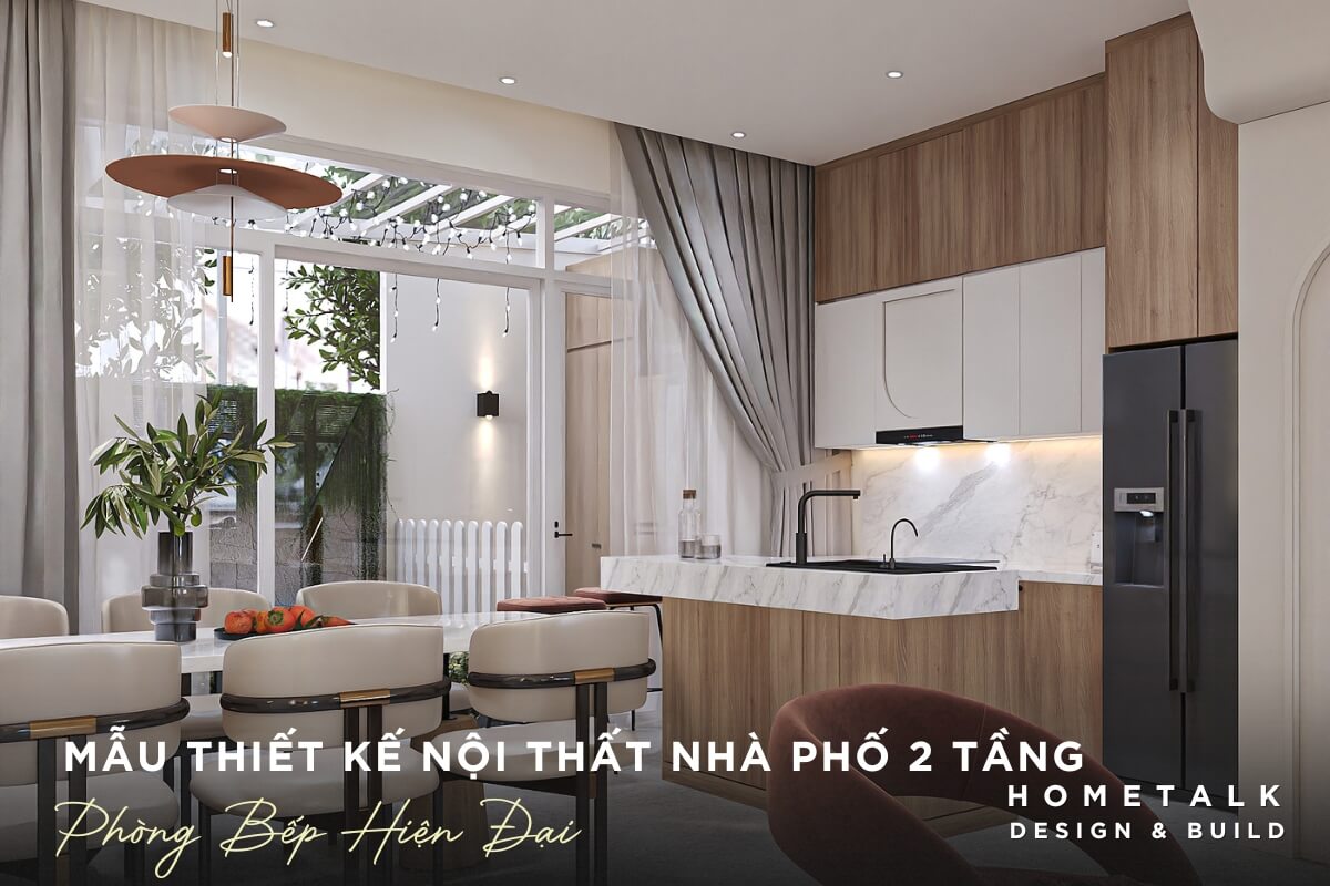 thiet ke thi cong noi that nha pho tron goi tai quan 2 voi phong bep gon gang he tu kich tran va am tuong