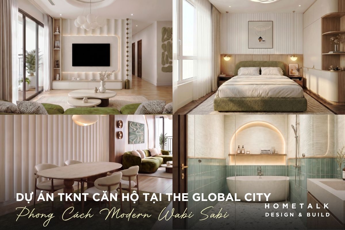 Thiết kế thi công nội thất The Global City trọn gói, chuyên nghiệp Quận 2 25 thiet ke thi cong phong khach va bep cho noi that can ho tai the global city