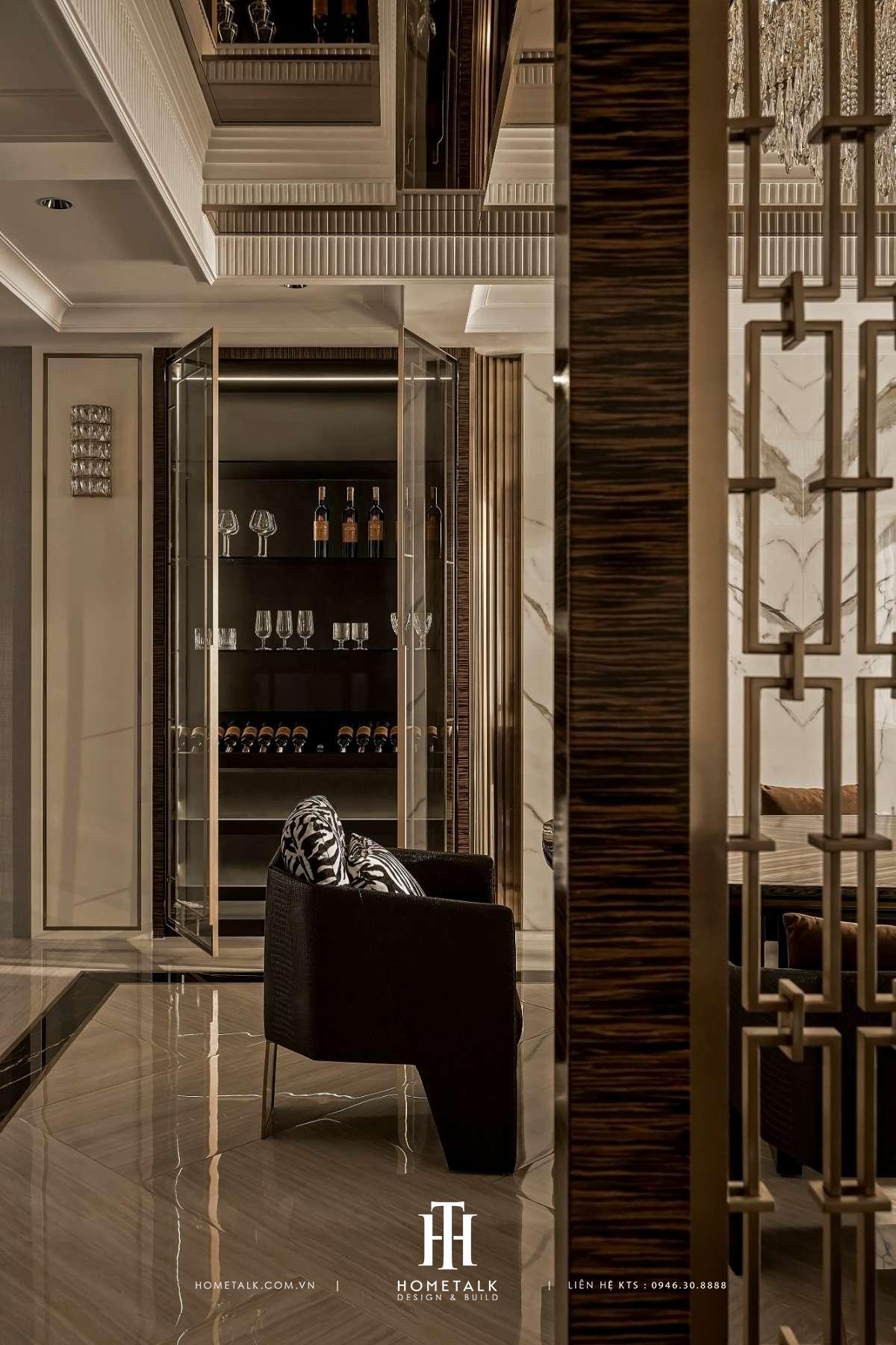 thiet ke thi cong tron goi biet thu thien kim villa phong cach modern luxury 22