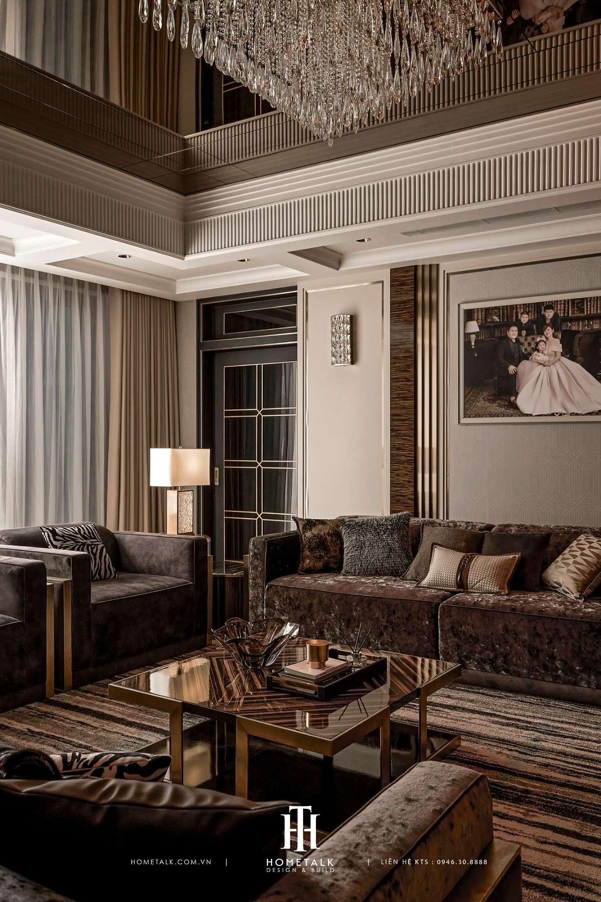 thiet ke thi cong tron goi biet thu thien kim villa phong cach modern luxury 7