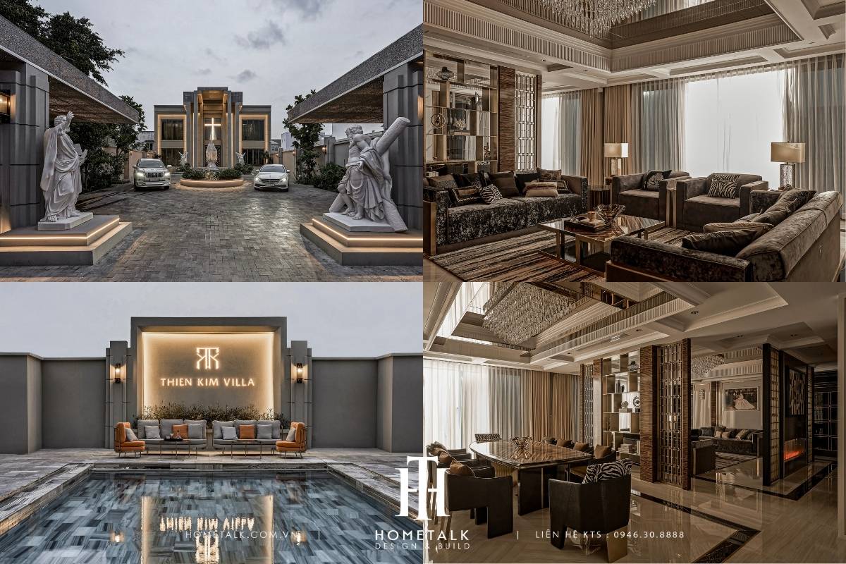 du an thiet ke thi cong biet thu thien kim tai quan 12 cua cong ty hometalk