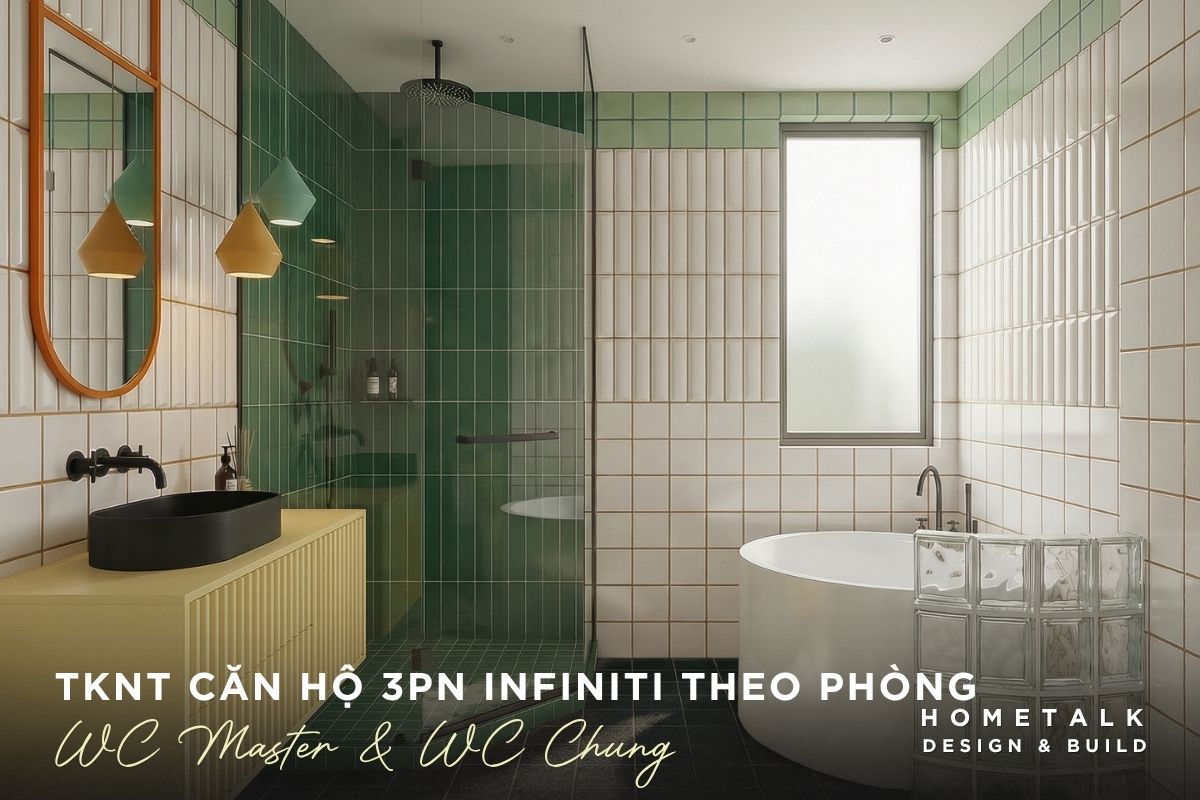 Thiết kế WC phòng ngủ master và WC chung có sự khác biệt do phục vụ đối tượng khác nhau thiet ke wc phong ngu master va wc chung co su khac biet do phuc vu doi tuong khac nhau