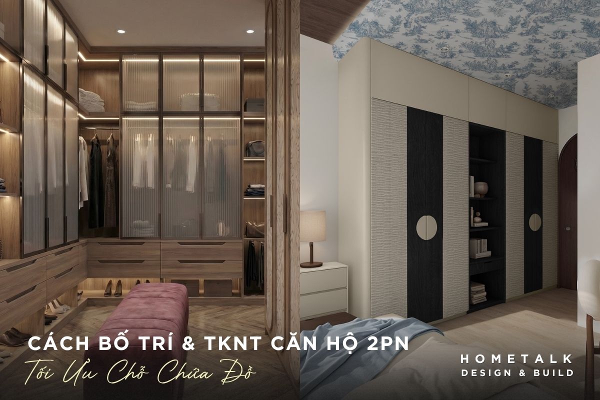 Tối ưu các góc tường, đồ nội thất thông minh để tăng không gian lưu trữ cho căn hộ 2PN toi uu cac goc tuong do noi that thong minh de tang khong gian luu tru cho can ho 2pn