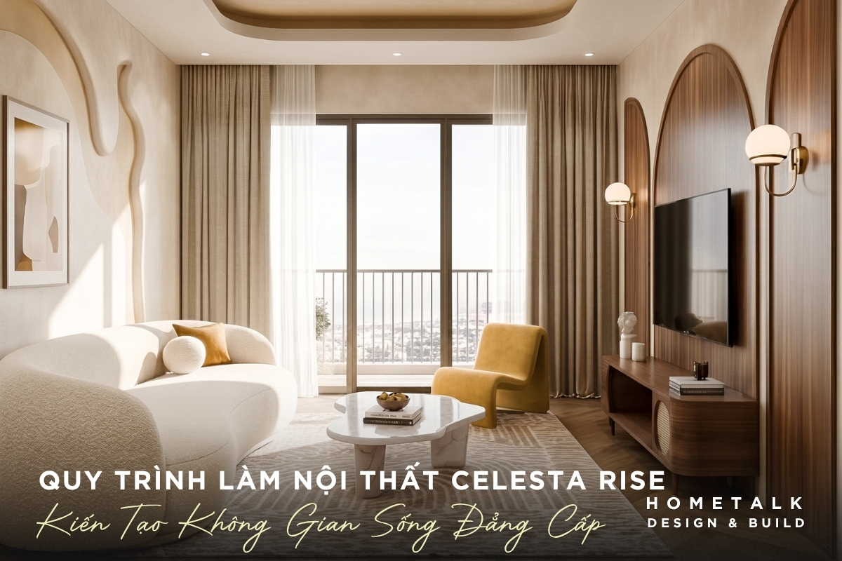 Tong quan ve quy trinh lam noi that can ho Celesta Rise
