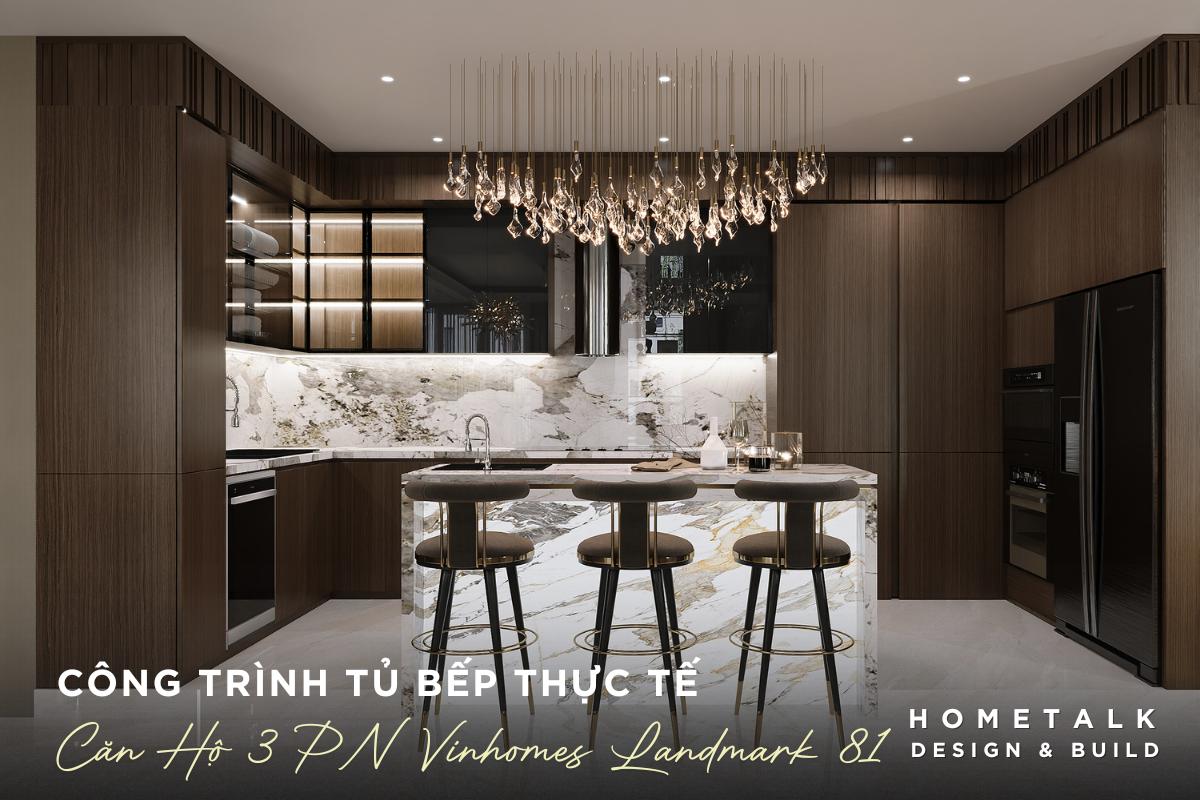 Tủ bếp trên, tủ bếp dưới và đảo bếp được lắp đặt tại công trình tu bep tren tu bep duoi va dao bep duoc lap dat tai cong trinh