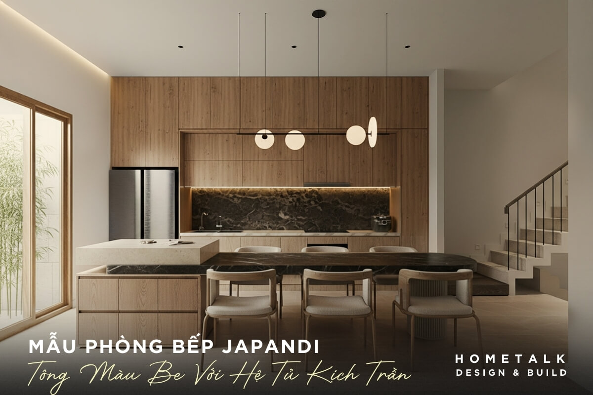 Mẫu nhà phố Japandi đẹp 6 tu kich tran la giai phap cat do hieu qua cho nha pho hep