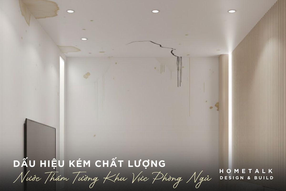 tuong bi tham nuoc la dau hieu gia chu can kiem tra ngay sau khi xay xong phan tho