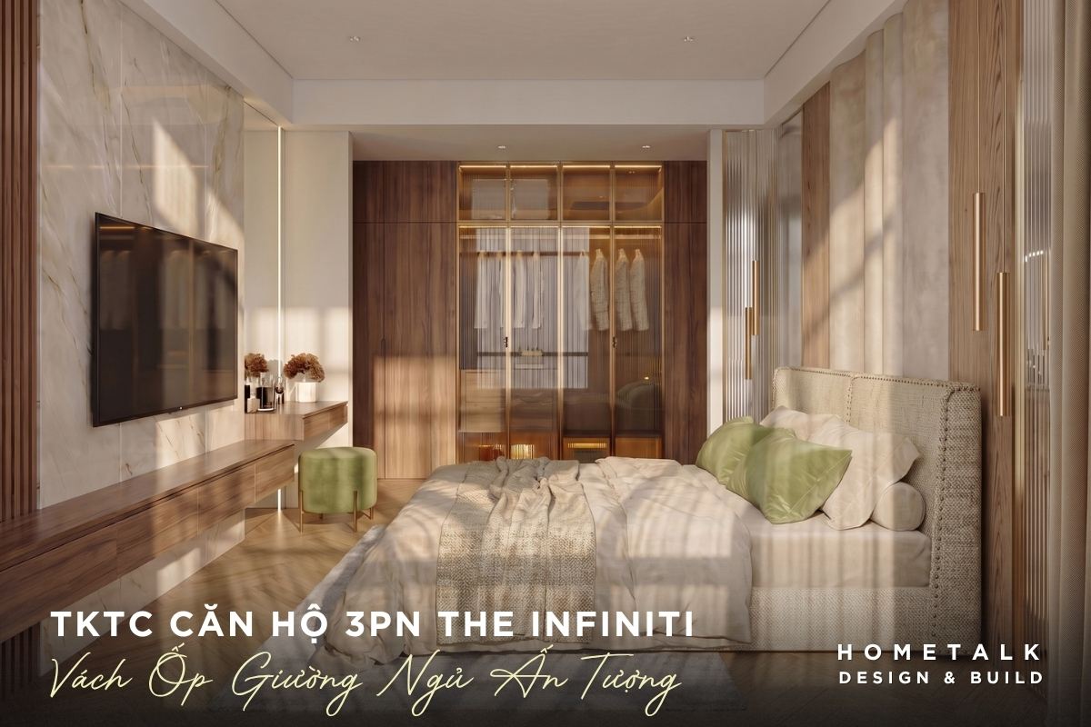 Vách ốp đầu giường ấn tượng, tạo điểm nhấn cho phòng ngủ Master vach op dau giuong an tuong tao diem nhan cho phong ngu master