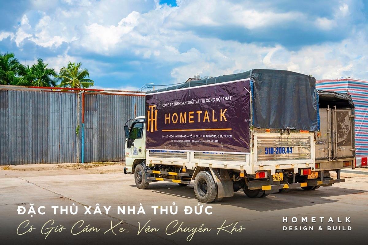 van chuyen kho khan do gio cam xe tai o cac khu dan cu dong duc