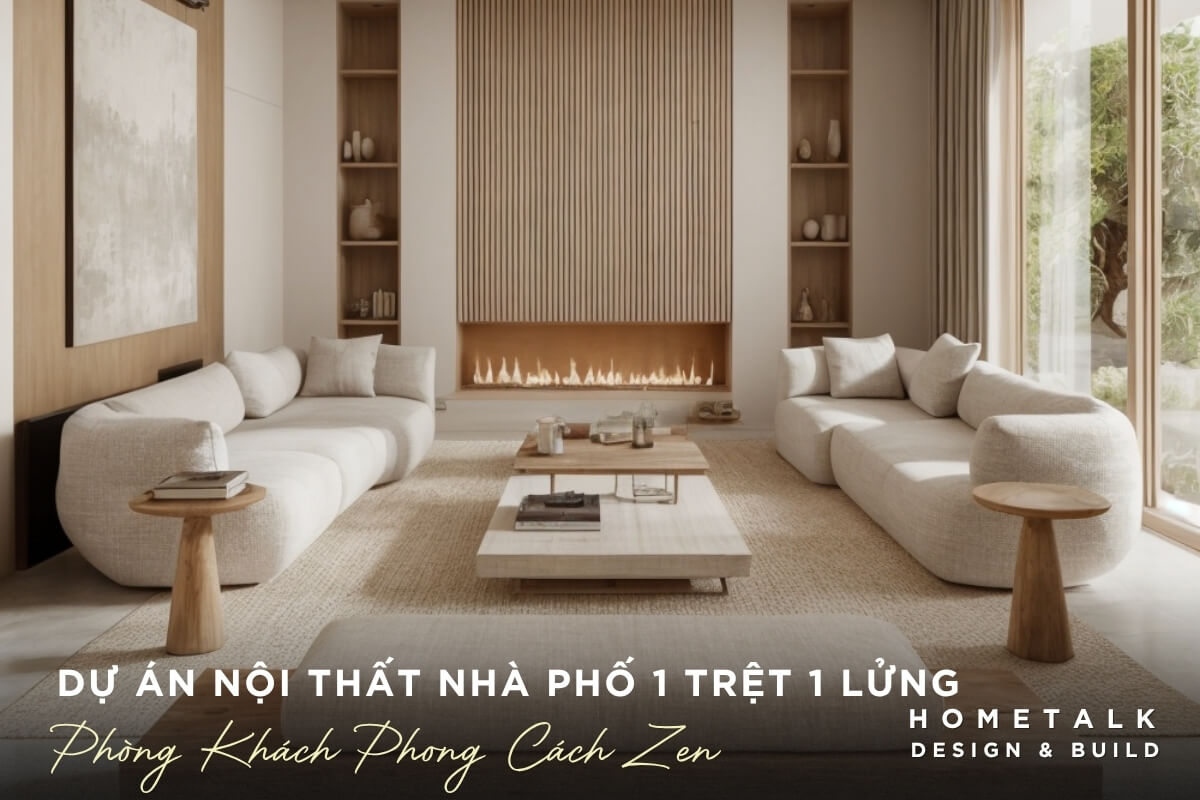 Vật liệu tre, nứa và gỗ sáng màu biến căn nhà phố 1 trệt 1 lửng trở lên gần gũi Vat lieu tre, nua va go sang mau bien can nha pho 1 tret 1 lung tro len gan gui