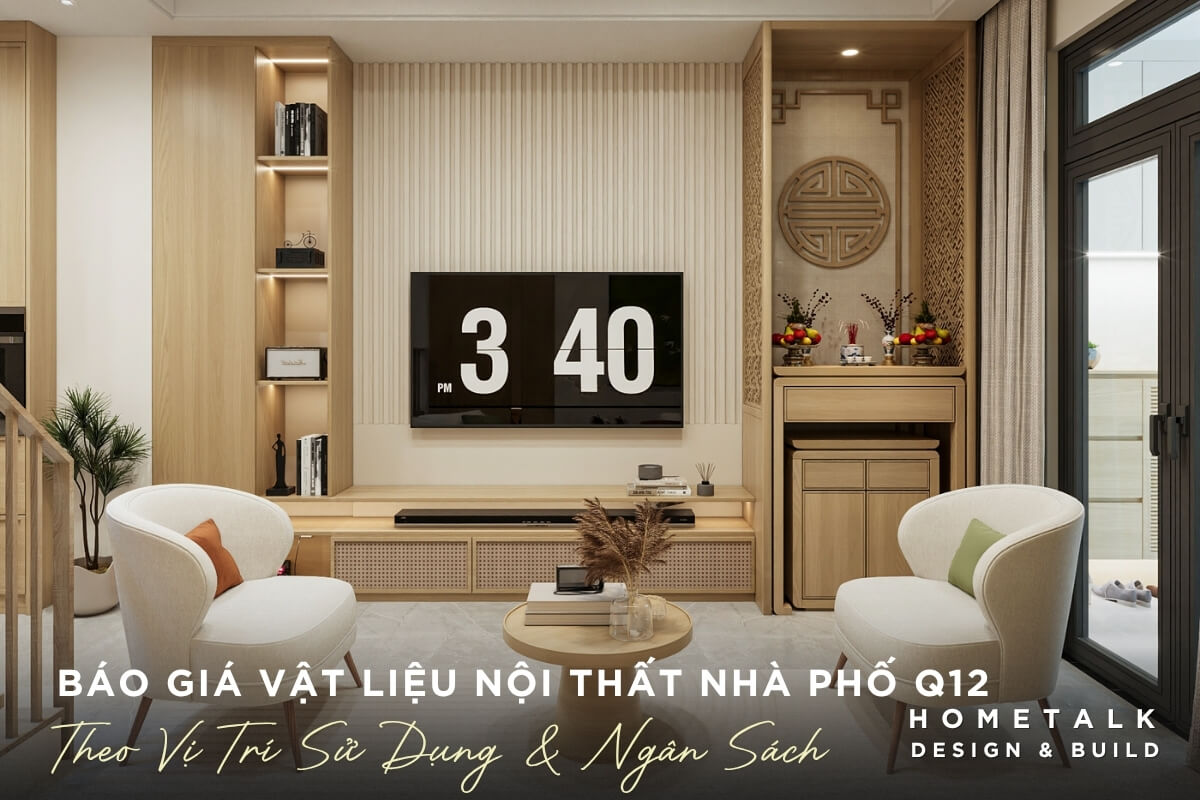 Lựa chọn vật liệu thay thế thông minh đảm bảo tối ưu chi phí thiết kế tại quận 12 Viec lua chon MDF hay go soi anh huong lon den chi phi thi cong noi that nha pho Quan 12