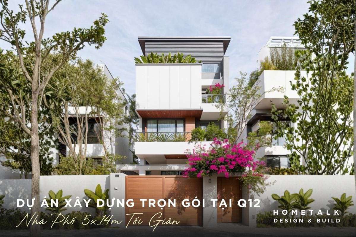 xay dung tron goi nha pho 5×14m theo phong cach toi gian