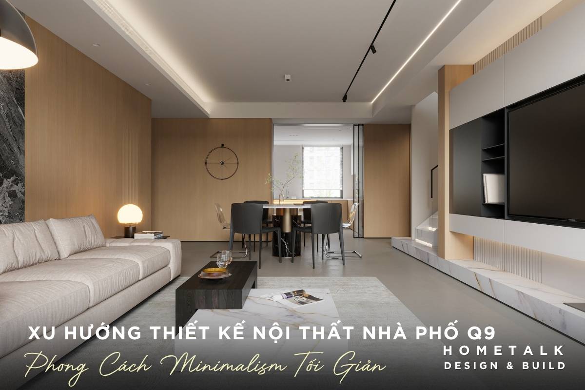 xu huong thiet ke phong khach toi gian nha pho quan 9 su dung noi that go tu nhien