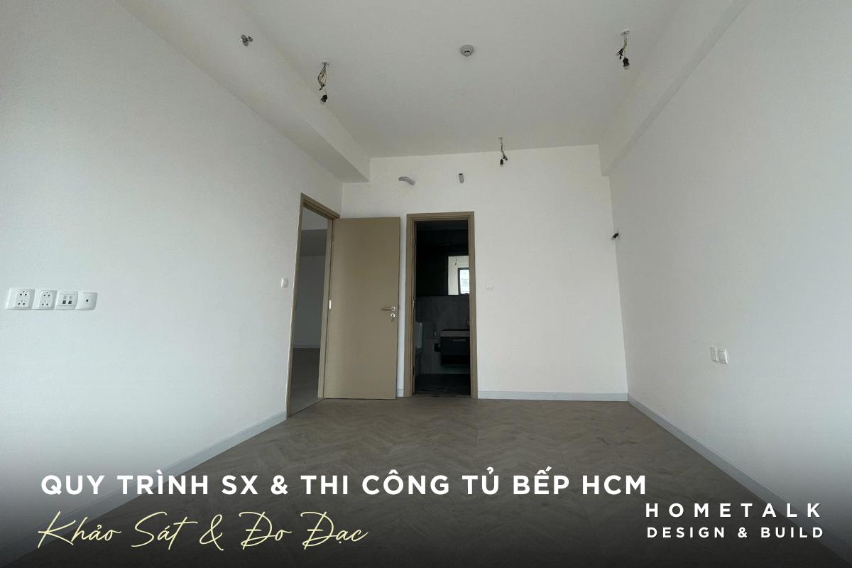 Xưởng tủ bếp tiến hành khảo sát, đo đạc công trình sau khi nhận liên hệ từ khách hàng xuong tu bep tien hanh khao sat do dac cong trinh sau khi nhan lien he tu khach hang